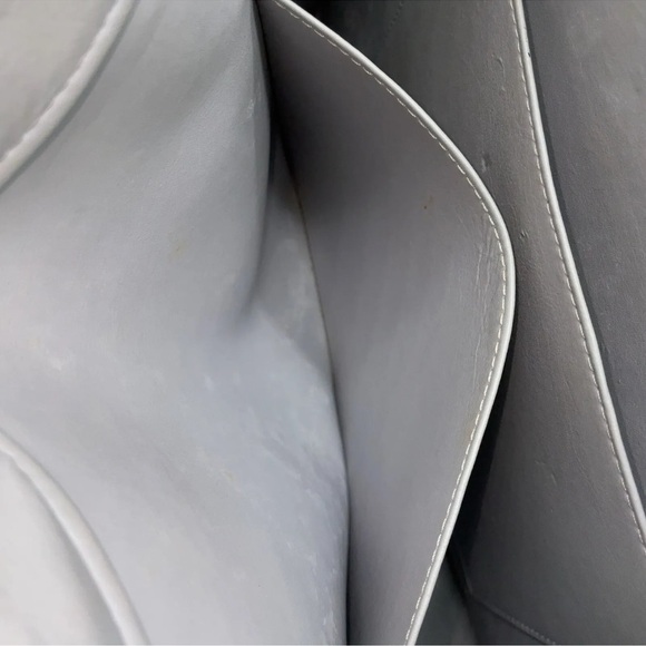 Auth Louis Vuitton  Monogram Vernis Gris Columbus M91028 Tote Bag GUC - Picture 13 of 17